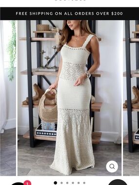 Golden Coast Maxi Dress